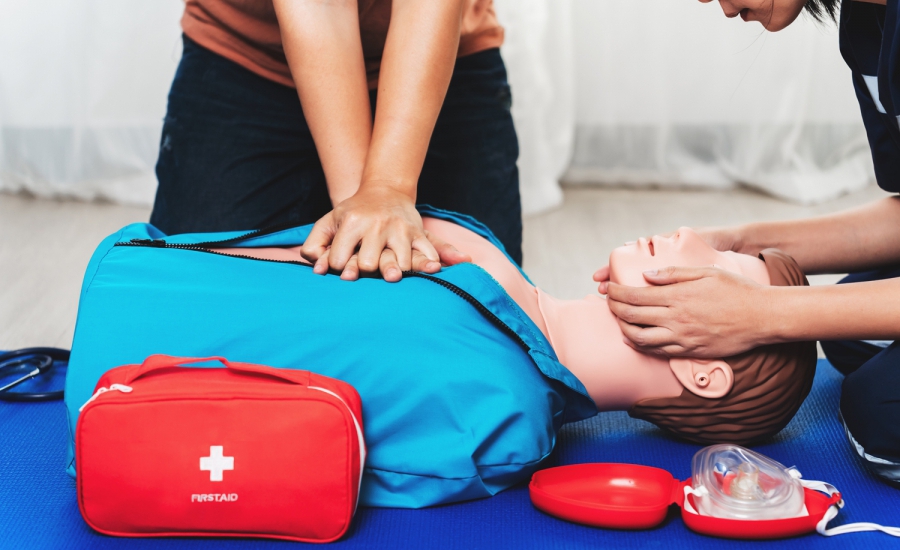 CPR & First Aid Blended Learning Banner Image